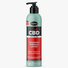 Load image into Gallery viewer, CBD Advanced Formula Lotion 6 Oz by Shikai