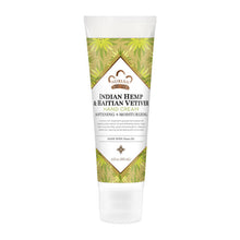 Load image into Gallery viewer, Hand Cream Indian Hemp & Haiten Vetiver 4 Oz by Nubian Heritage
