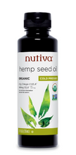 Load image into Gallery viewer, Organic Hempseed Oil Cold Pressed - 8 OZ by Nutiva