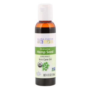 Aura Cacia Hemp Seed Organic Skin Care Oil - 4 fl Oz