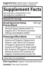 Load image into Gallery viewer, Dr. Formulated CBD 50mg Liquid Drops Chocolate Mint - 1 Oz