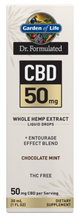 Load image into Gallery viewer, Dr. Formulated CBD 50mg Liquid Drops Chocolate Mint - 1 Oz