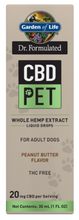 Load image into Gallery viewer, Dr. Formulated CBD Pet Peanut Butter Flavor Liquid -1 Oz
