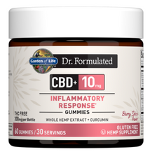 Load image into Gallery viewer, Dr. Formulated CBD+ Inflammatory Response† Berry Spice 10mg - 60 Gummies
