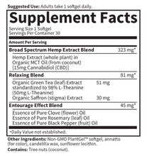 Load image into Gallery viewer, Dr. Formulated CBD+ Relax - 30 Softgels