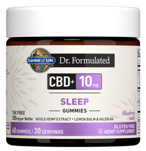 Load image into Gallery viewer, Dr. Formulated CBD+ Sleep Blueberry - 60 Gummies
