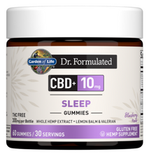 Load image into Gallery viewer, Dr. Formulated CBD+ Sleep Blueberry - 60 Gummies