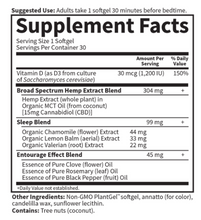 Load image into Gallery viewer, Dr. Formulated CBD+ Sleep - 30 Softgels