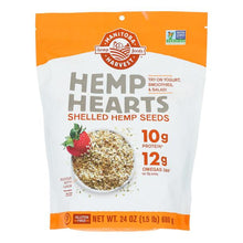 Load image into Gallery viewer, Natural Hemp Hearts Shelled Hemp Seeds Nutty Flavor - 24 Oz by Manitoba Harvest