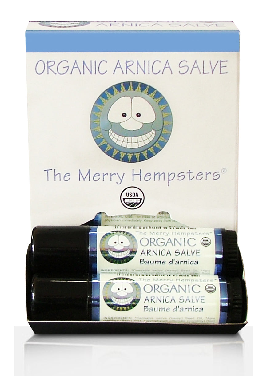Merry Hempsters Organic Arnica Salve Tube 0.6 oz