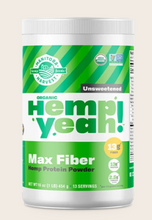 Load image into Gallery viewer, Hemp Yeah! Max Fiber Unsweetened With Fiber 16 oz
