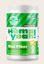Load image into Gallery viewer, Hemp Yeah! Max Fiber Unsweetened With Fiber 16 oz