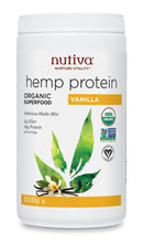 Load image into Gallery viewer, Organic Hemp Seed Protein Vanilla 16 oz