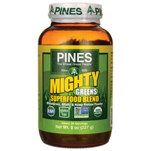 Load image into Gallery viewer, Pines International Mighty Greens Superfood Blend Powder - 8 Oz