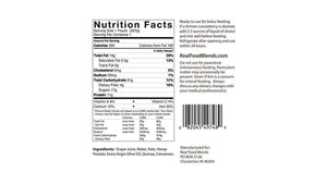Real Food Blends Quinoa, Kale, & Hemp, Tube Feeding Formula - 9.4 oz