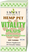 Load image into Gallery viewer, Hemp Pet Vitality Plus Easy Snap Tablets - 30 Chews by Smart Organics