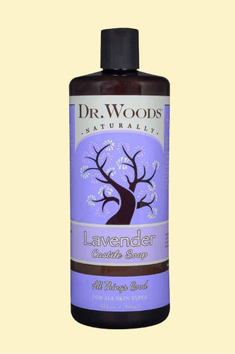Dr.Woods Castile Soap Lavender - 32 Oz