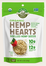 Load image into Gallery viewer, Organic Hemp Hearts Shelled Hemp Seeds Delicious Nutty Flavor - 12 Oz by Manitoba Harvest