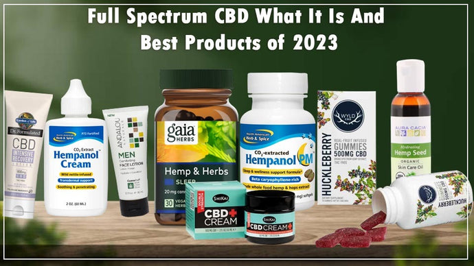 Full-Spectrum CBD: What It Is and Best Products of 2023