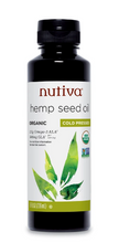 Load image into Gallery viewer, Organic Hempseed Oil Cold Pressed - 8 OZ by Nutiva
