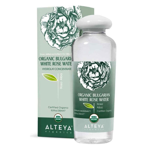 Alteya Organics Organic Bulgarian White Rose Water 8.5 Oz