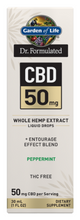 Load image into Gallery viewer, Dr. Formulated CBD 50mg Liquid Drops Peppermint - 1 Oz
