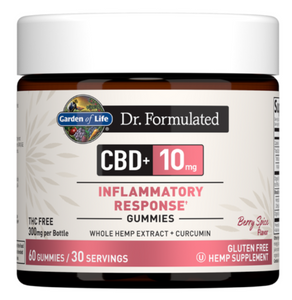 Dr. Formulated CBD+ Inflammatory Response† Berry Spice 10mg - 60 Gummies