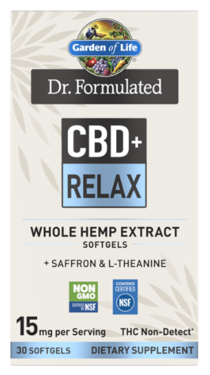 Dr. Formulated CBD+ Relax - 30 Softgels