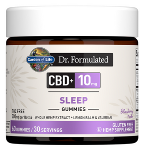 Dr. Formulated CBD+ Sleep Blueberry - 60 Gummies
