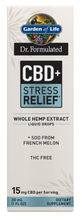 Load image into Gallery viewer, Dr. Formulated CBD+ Stress Relief† Liquid 15mg - 1 Oz
