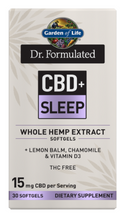 Load image into Gallery viewer, Dr. Formulated CBD+ Sleep - 30 Softgels
