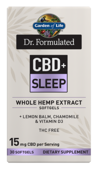 Dr. Formulated CBD+ Sleep - 30 Softgels