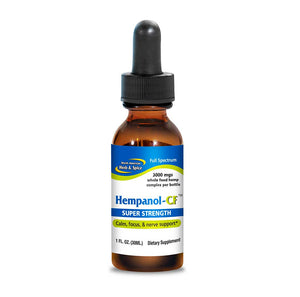 Hempanol Calm & Focus Super Strength - 1 Oz by North American Herb & Spice