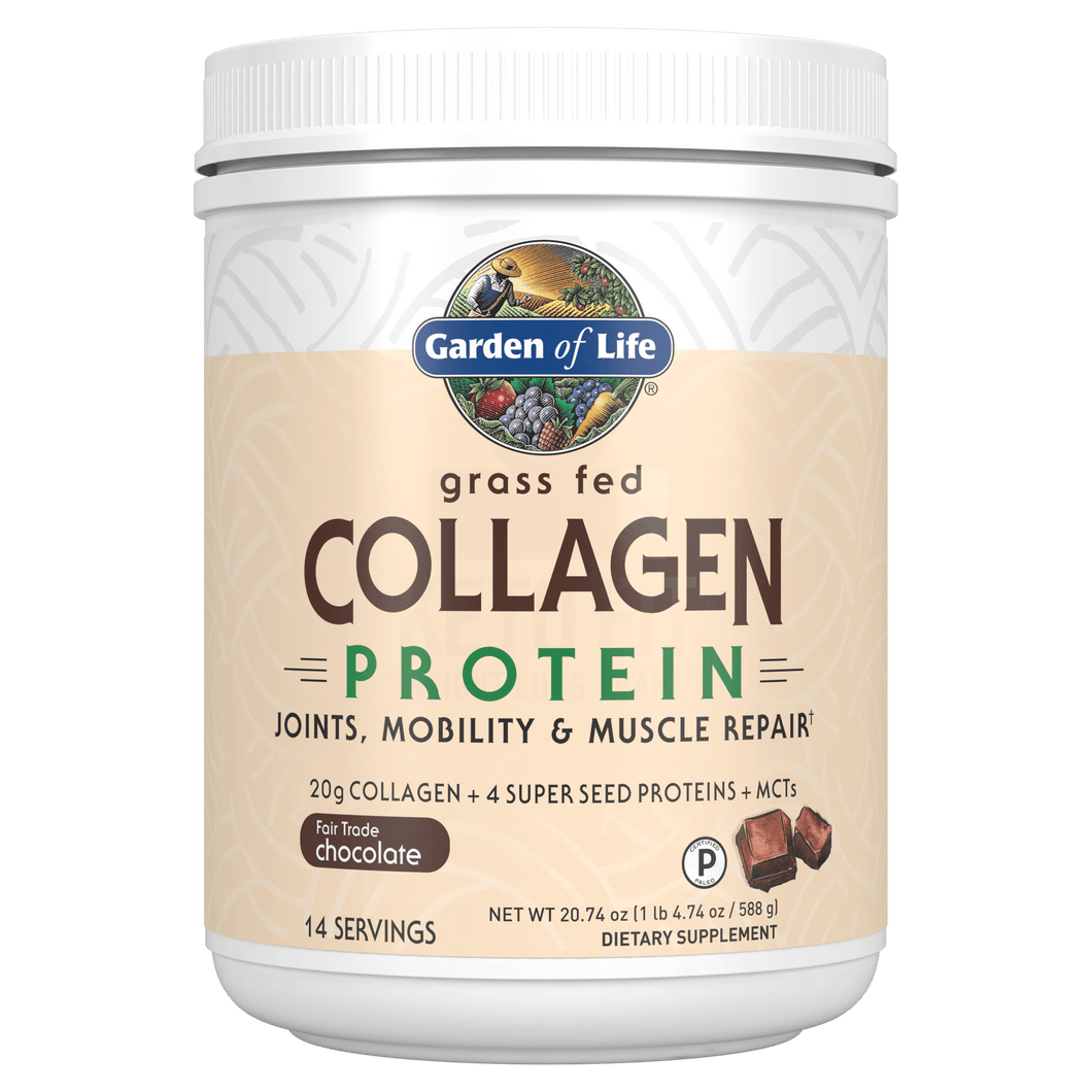 Collagen Hemp Protein Powder Chocolate, 588 Grams