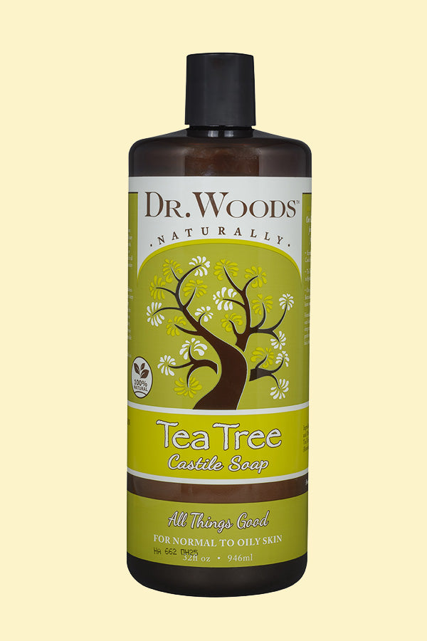 Tea Tree Castile Hemp Soap Liquid 32 oz