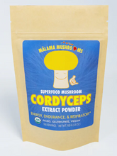 Load image into Gallery viewer, Malama Mushrooms Cordyceps Mushroom Extract Powder - 3.5 Oz
