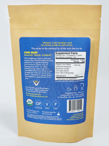 Malama Mushrooms Lion's Mane Mushroom Extract Powder - 3.5 Oz