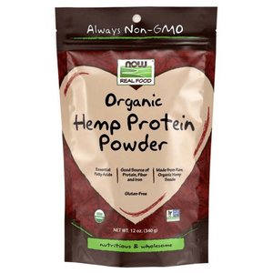 Now® Foods Organic Hemp Protein Powder Unflavored - 12 Oz