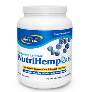 North American Herb & Spice NutriHEMP Raw Blueberry Extreme - 800 G