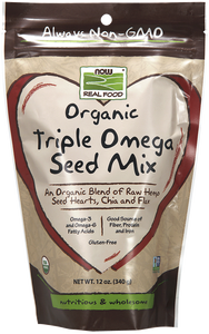 Now Foods Organic Triple Omega Seed Mix -12 Oz