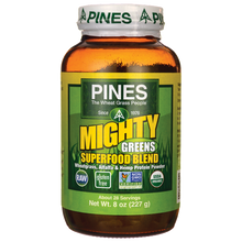Load image into Gallery viewer, Pines International Mighty Greens Superfood Blend Powder - 8 Oz
