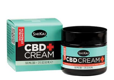 CBD Cream Double Strength 500 mg - 2 oz by Shikai