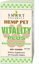 Load image into Gallery viewer, Hemp Pet Vitality Plus Easy Snap Tablets - 30 Chews by Smart Organics
