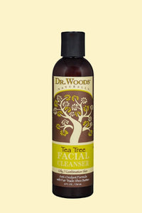 Dr.Woods Tea Tree Face Cleanser with Shea Butter - 8 Oz