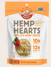 Load image into Gallery viewer, Hemp Hearts Raw Shelled Hemp Seeds Delicious Nutty Flavor - 16 Oz by Manitoba Harvest
