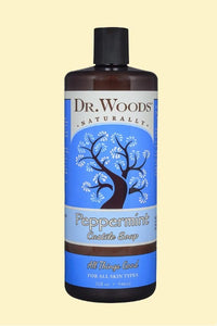 Dr.Woods Peppermint Castile Soap - 32 Oz