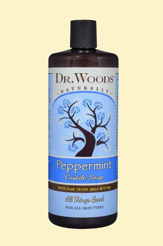 Dr.Woods Peppermint Soap With Shea Butter - 32 Oz