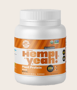 Hemp Yeah! Plant Protein Blend Unsweetened - 16 Oz by Manitoba Harvest