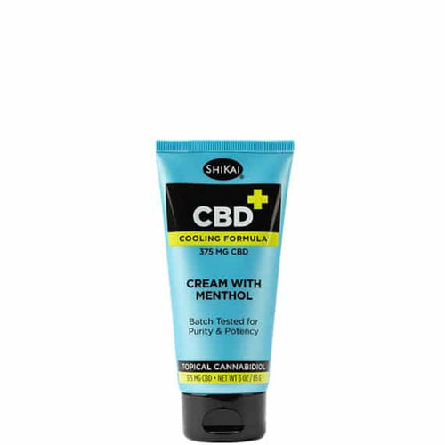 CBD Mentholated Cream 375 mg – 3 oz by Shikai