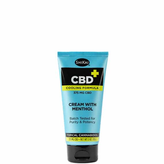 ShiKai CBD Topicals™ CBD Mentholated Cream 375 mg – 3 oz